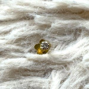 Adina’s Tiny Diamond Threader Stud